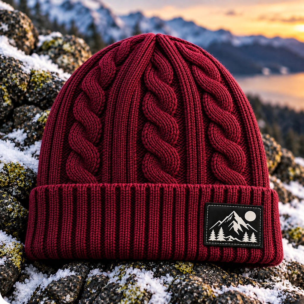 Cable Knit Beanies maker