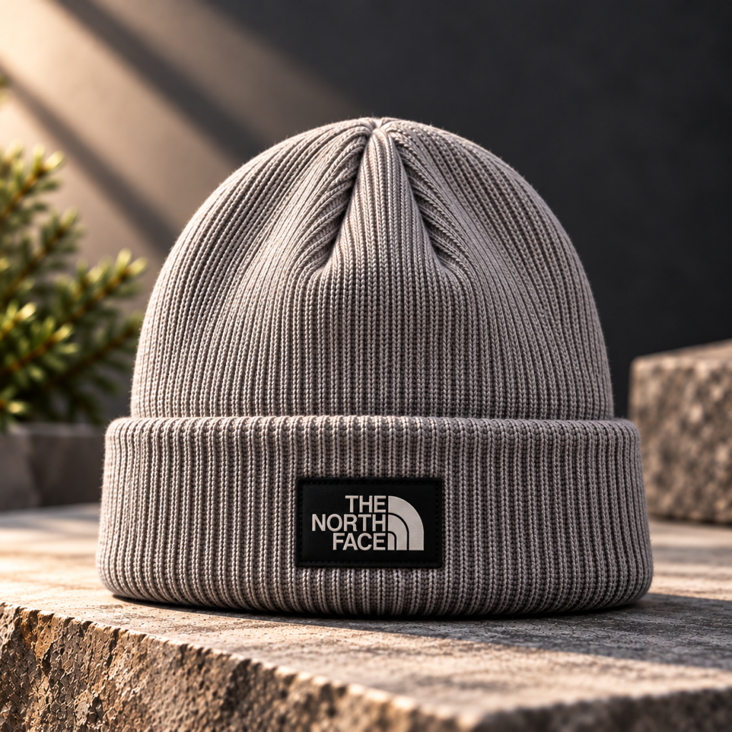 embroidered beanie
